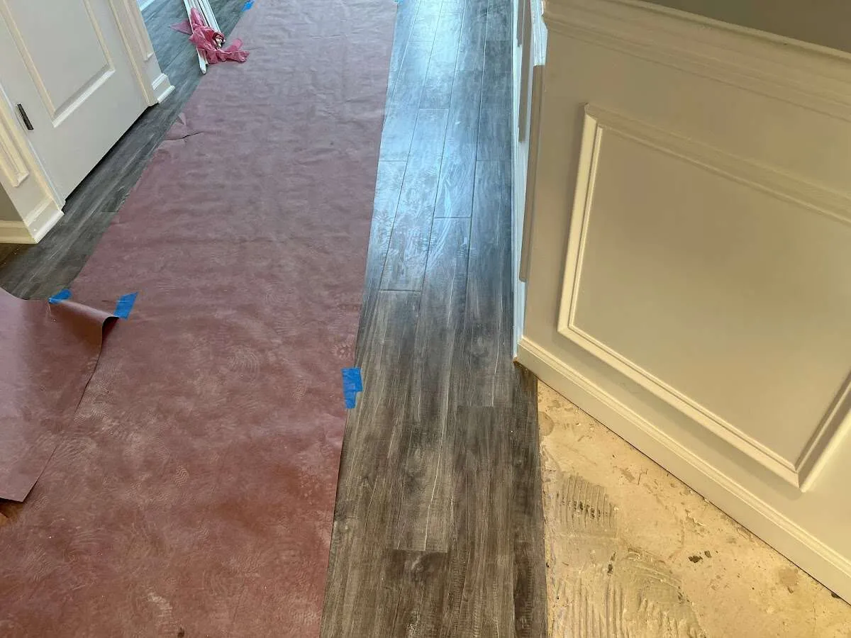 Completed marble shower restoration in East Manchester